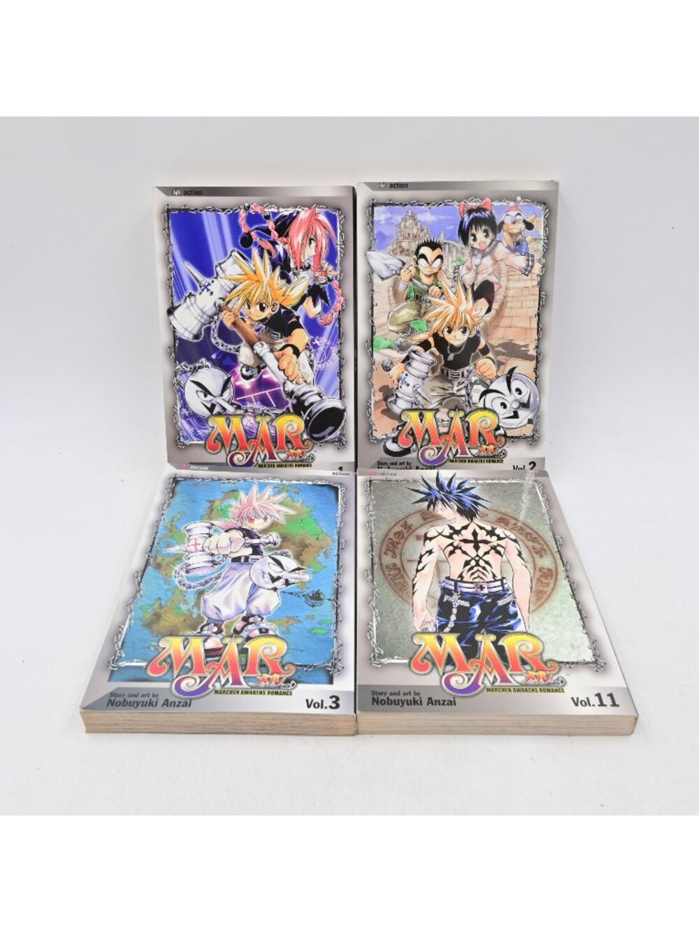 VIZ Media MAR Marchen Awakens Romance Manga Lot of 4 Vols 1-3 11 Nobuyuki Anzai